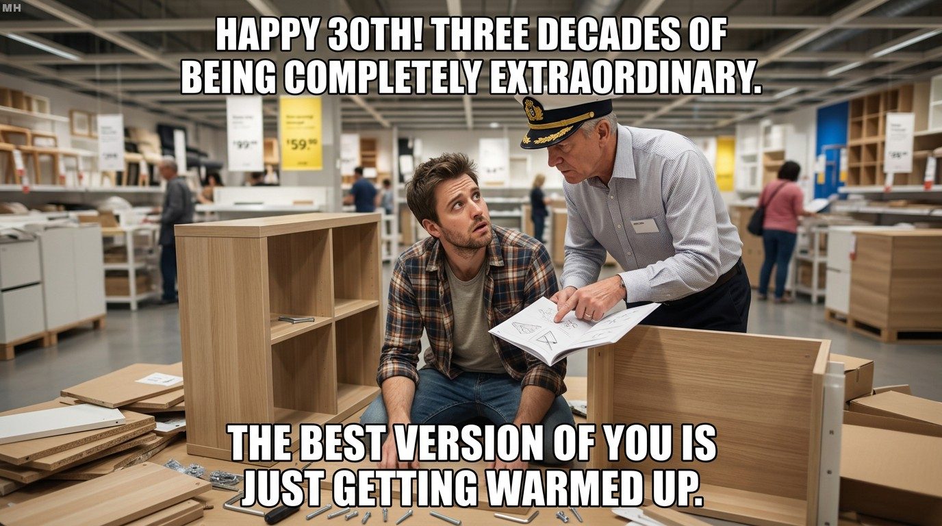 Three decades built toward this meme