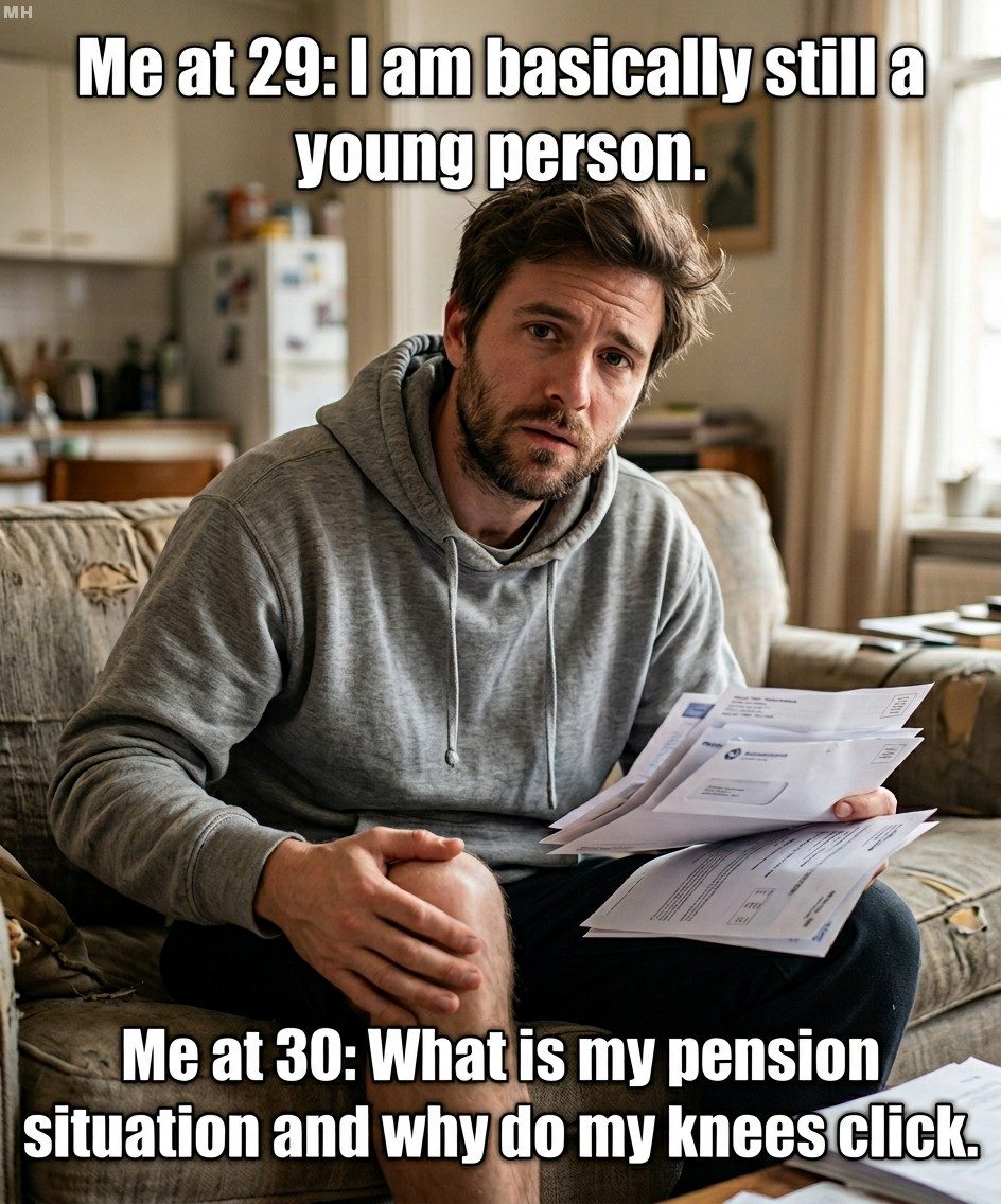 Pension questions at midnight meme