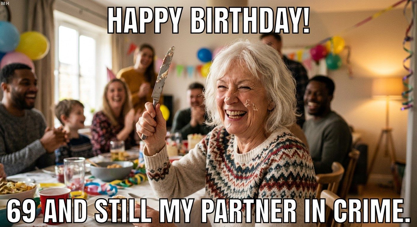 Partner in Crime at 69 Meme