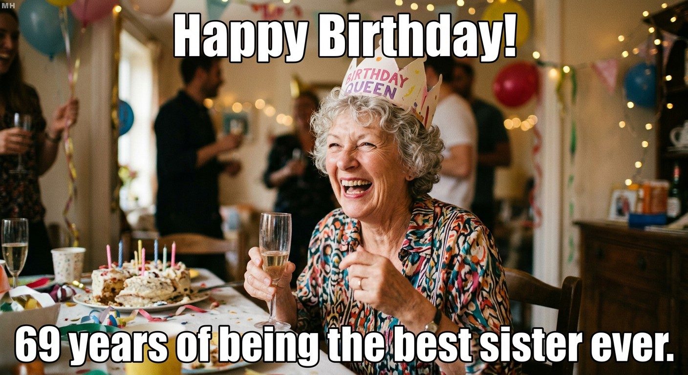 Best Sister Ever at 69 Meme