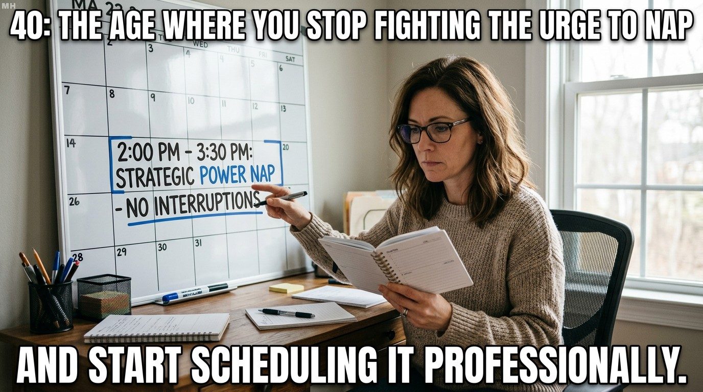 Nap scheduling, now a professional skill meme