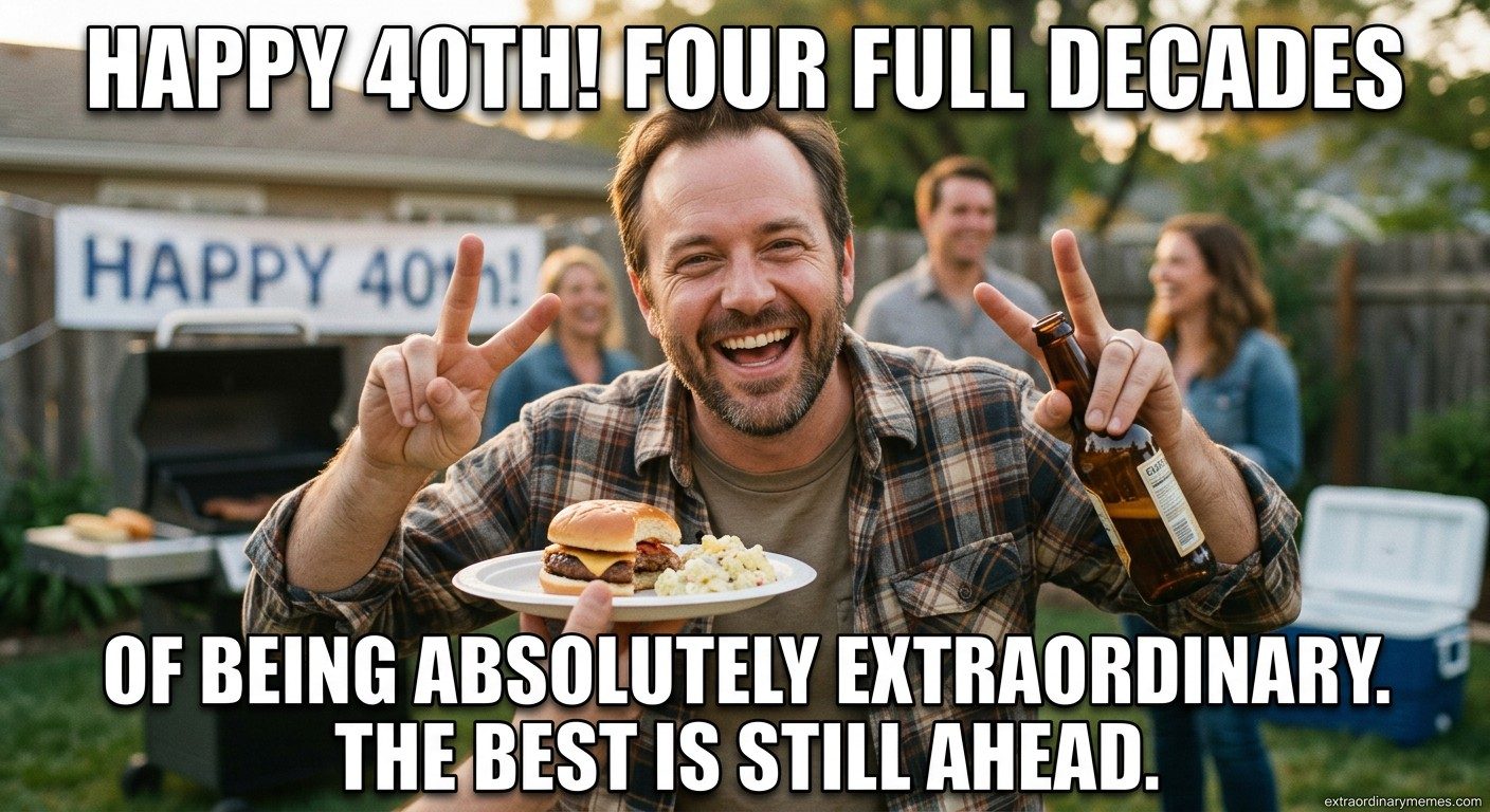 Four decades of extraordinary meme
