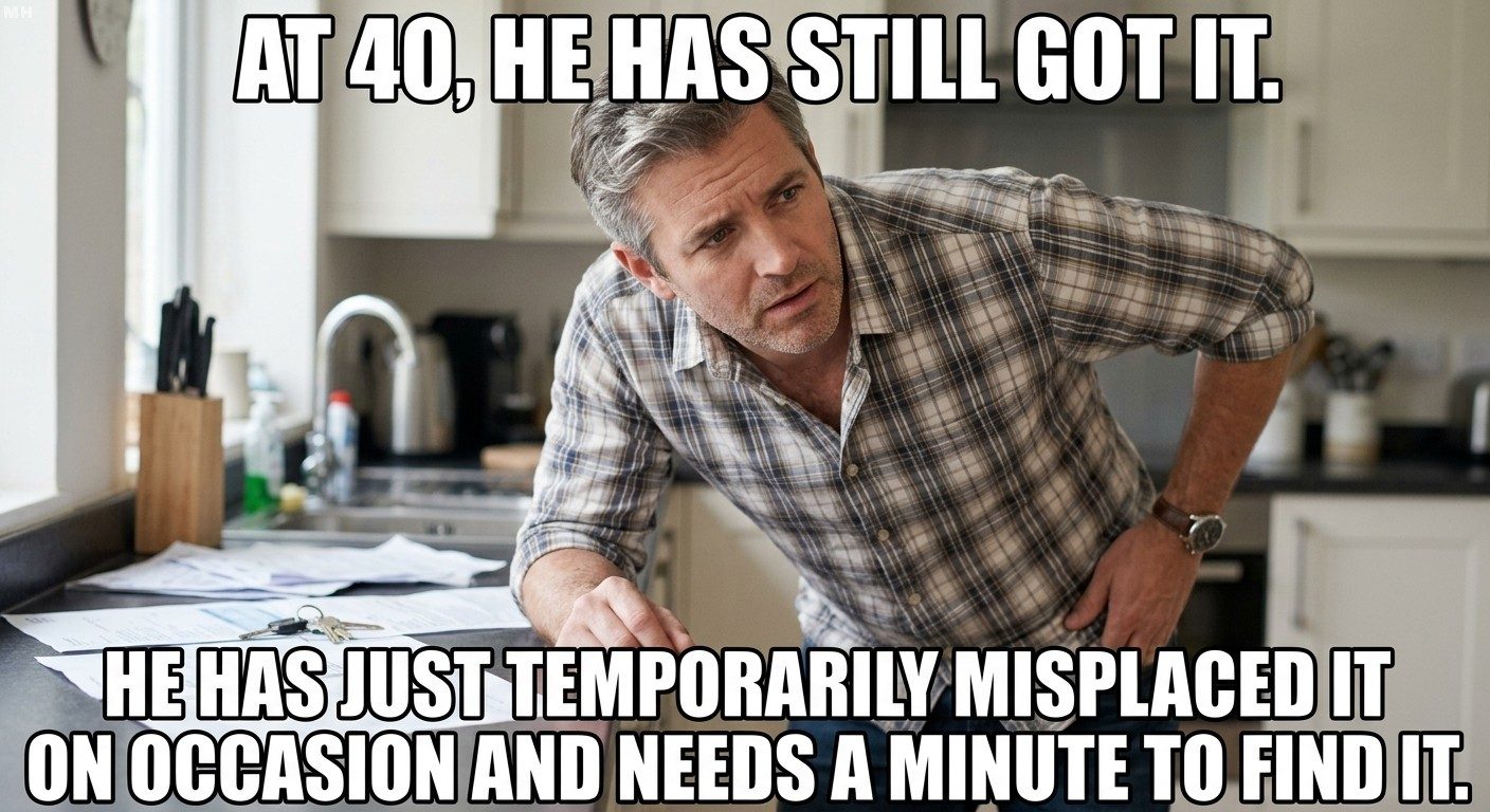 Still got it, just misplaced it meme