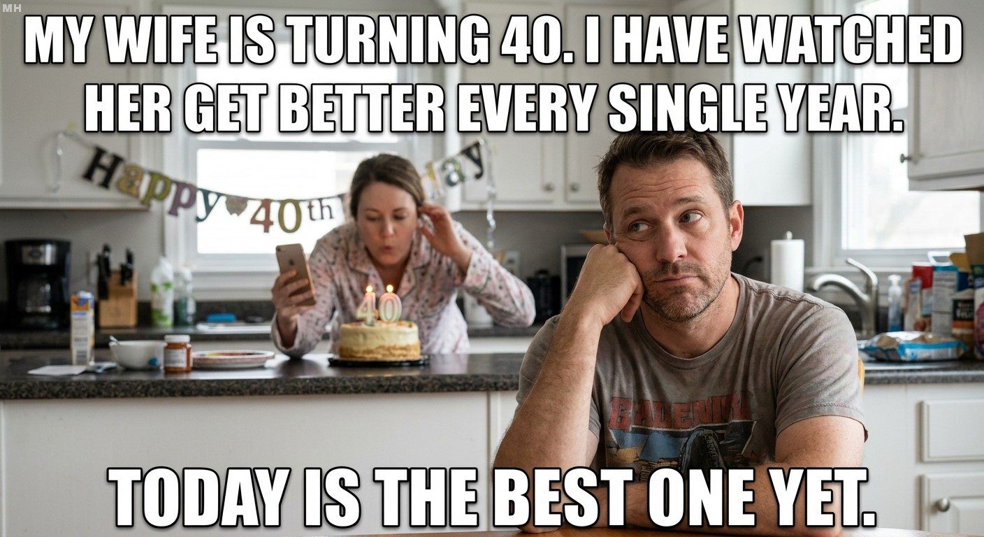 Watched her get better every year meme