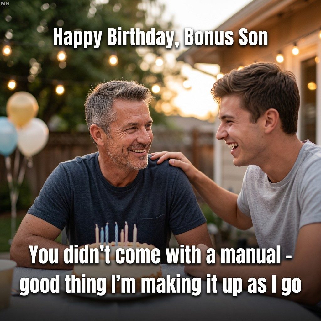 “Making It Up as I Go” Bonus Son Birthday Meme