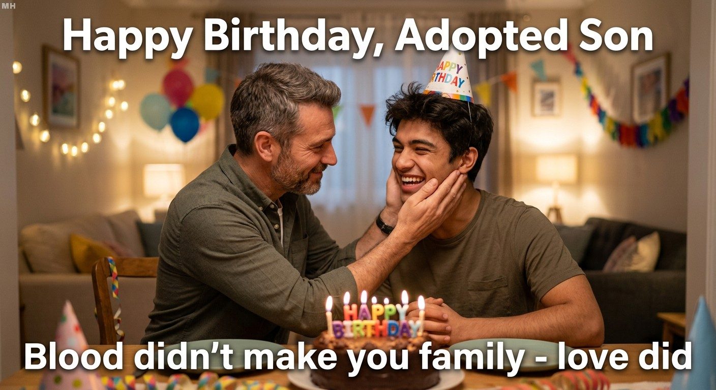 “Blood Didn’t Make You Family, Love Did” Birthday Meme