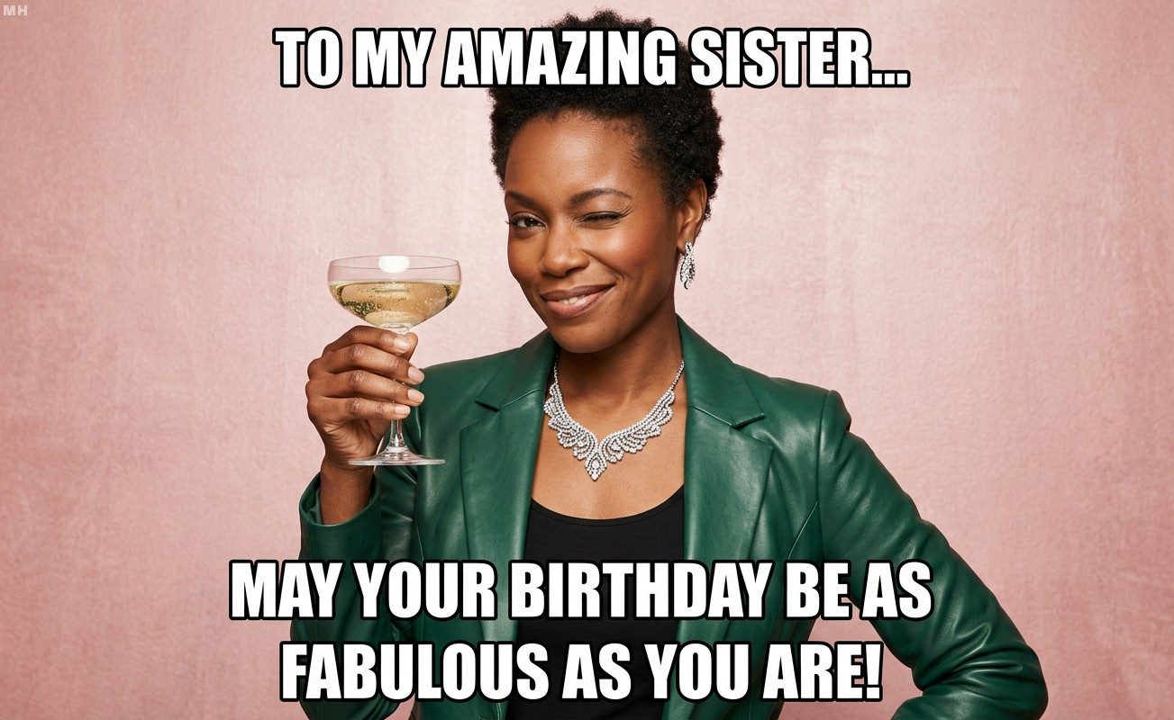 As Fabulous as You Are: The Birthday Meme That Just Celebrates Her