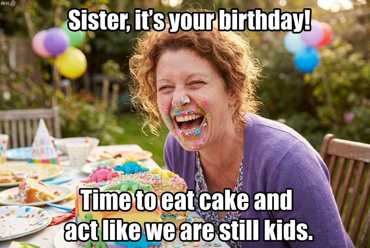 Cake and Regression: The Annual Permission to Be Kids Again