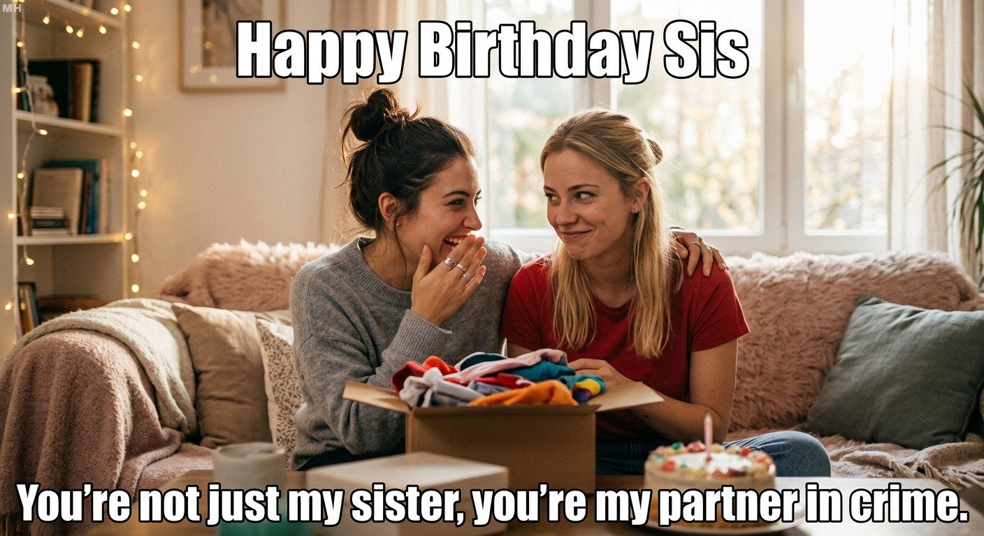 Partner in Crime: The Birthday Tribute She Knows She Deserves