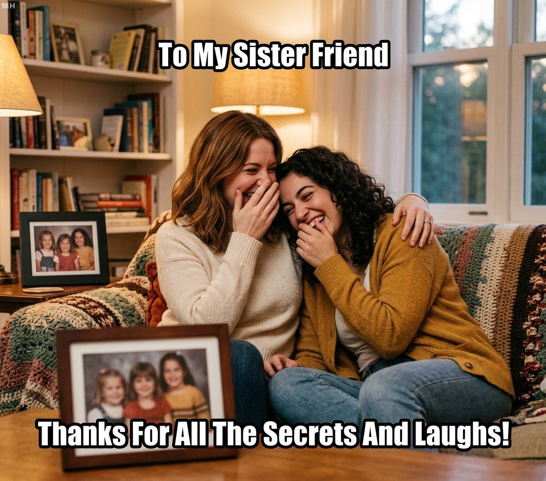 Secrets and Laughs: The Currency of a Real Friendship