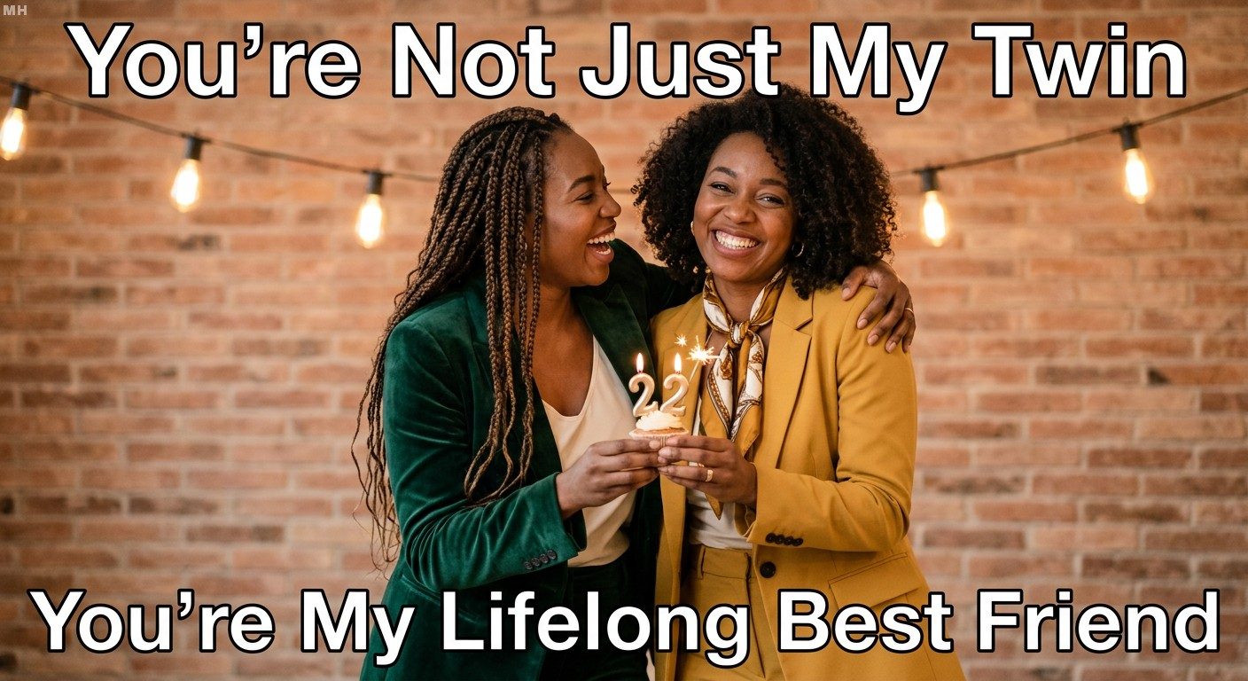 Beyond Biology: When Your Twin Is Also Your Lifelong Best Friend