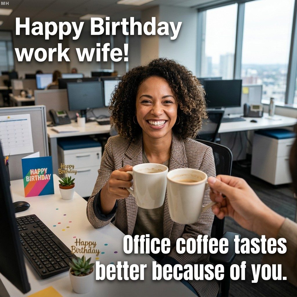 The Coffee Upgrade: When Your Work Wife Makes Everything Better