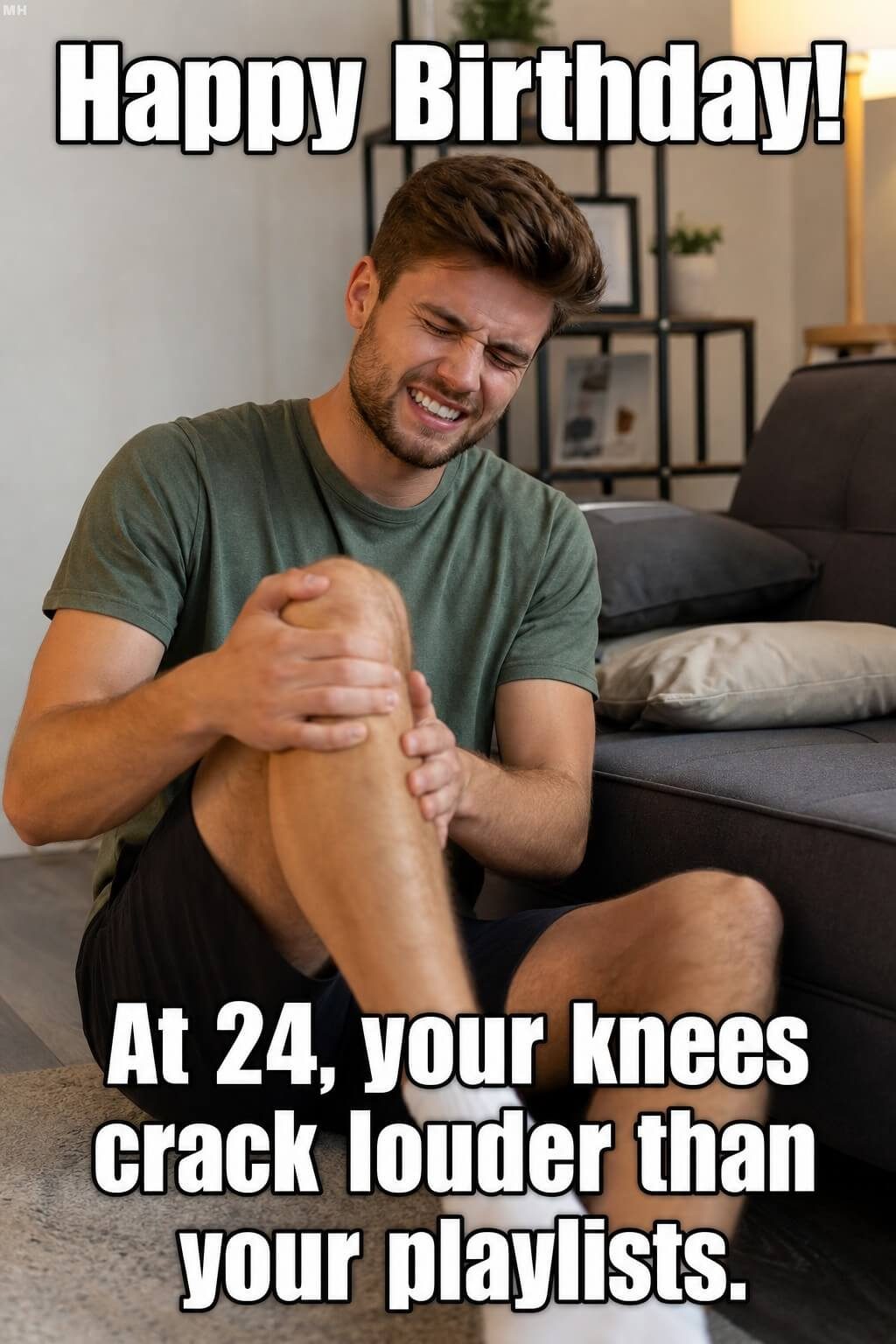 Knees Louder Than Speakers Meme
