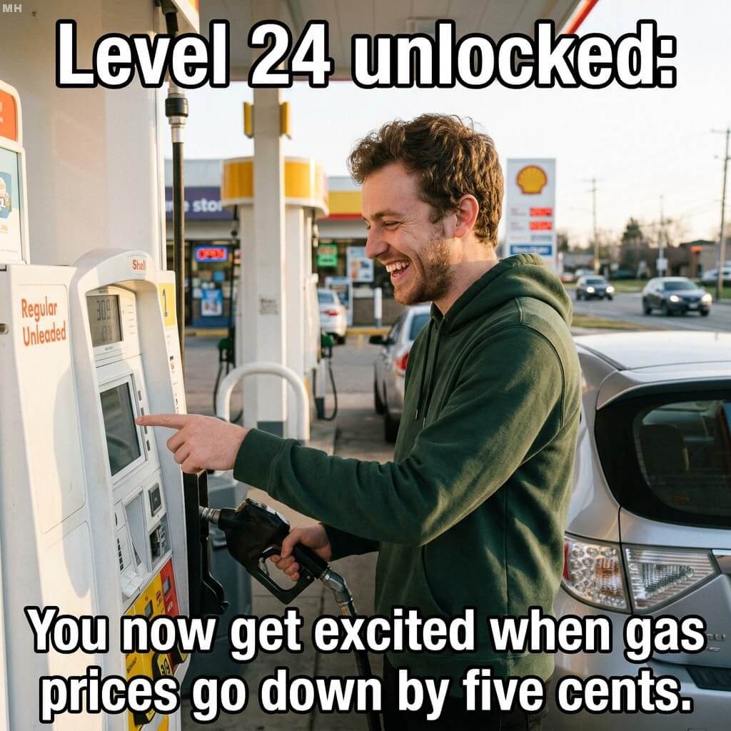Five Cent Gas Victory Meme