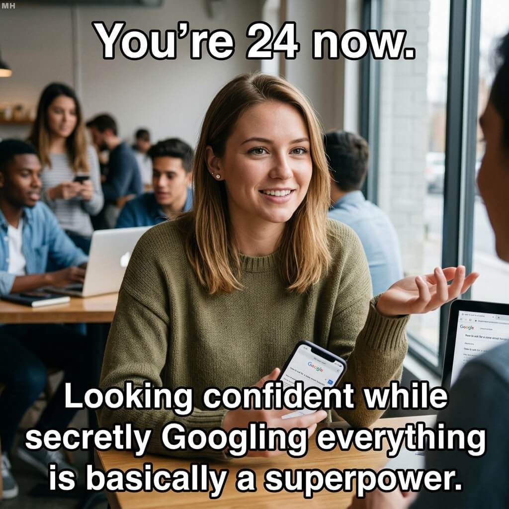 Confidently Googling Everything Meme