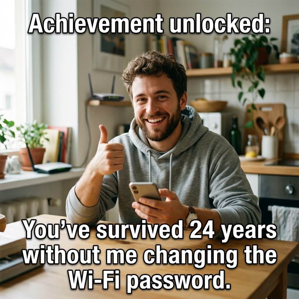Wi-Fi Password, Untouched