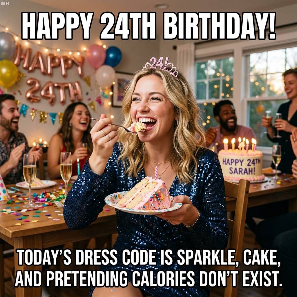 Sparkle and Cake Dress Code Meme