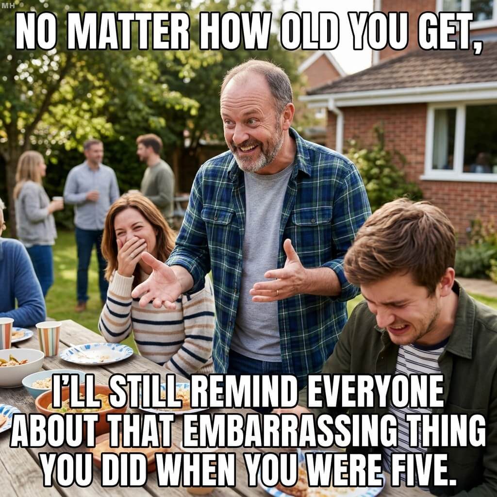 Embarrassing Story, On Repeat Meme