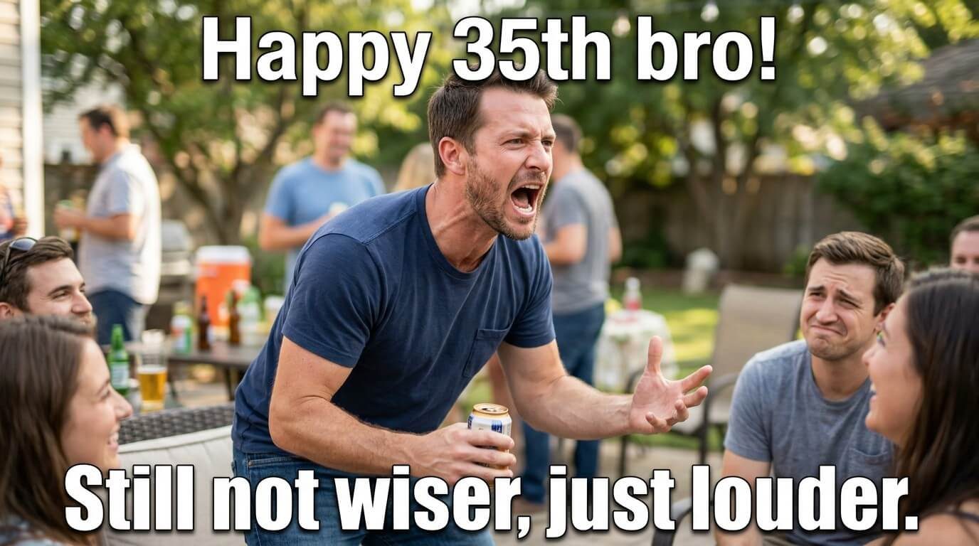 Still Not Wiser Just Louder Meme