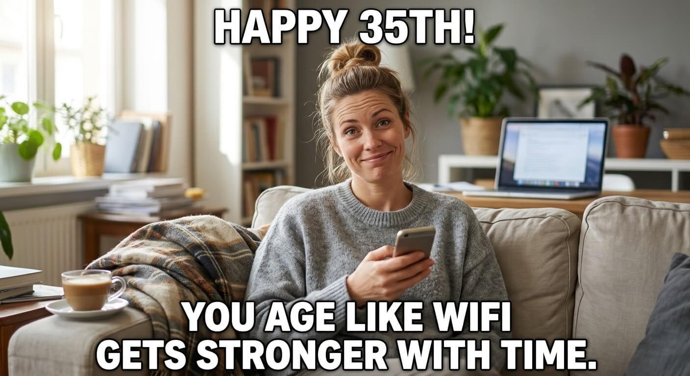 Ages Like WiFi Meme