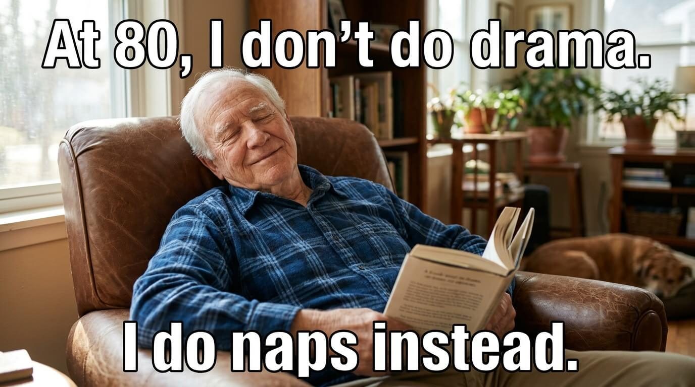 Naps Over Drama Meme