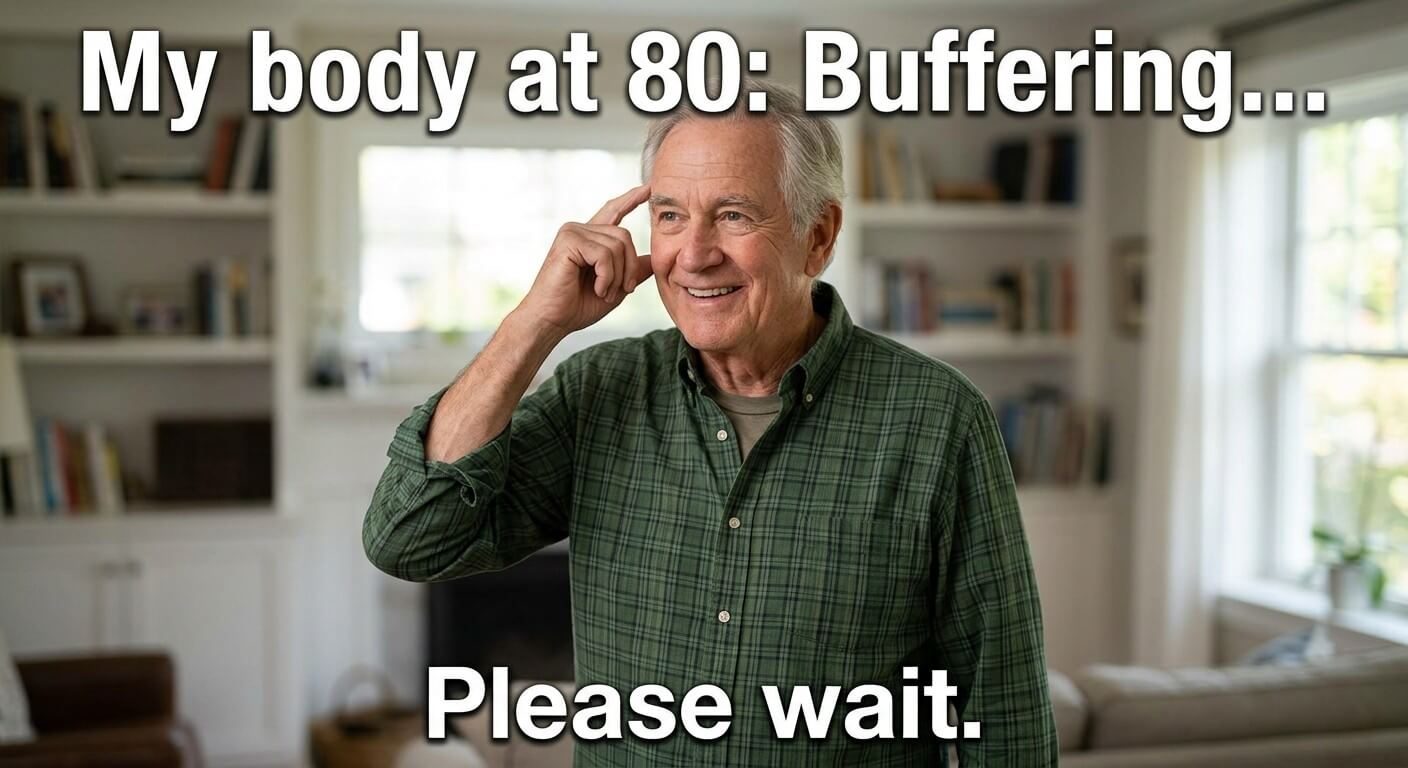 Buffering Body at 80 Meme