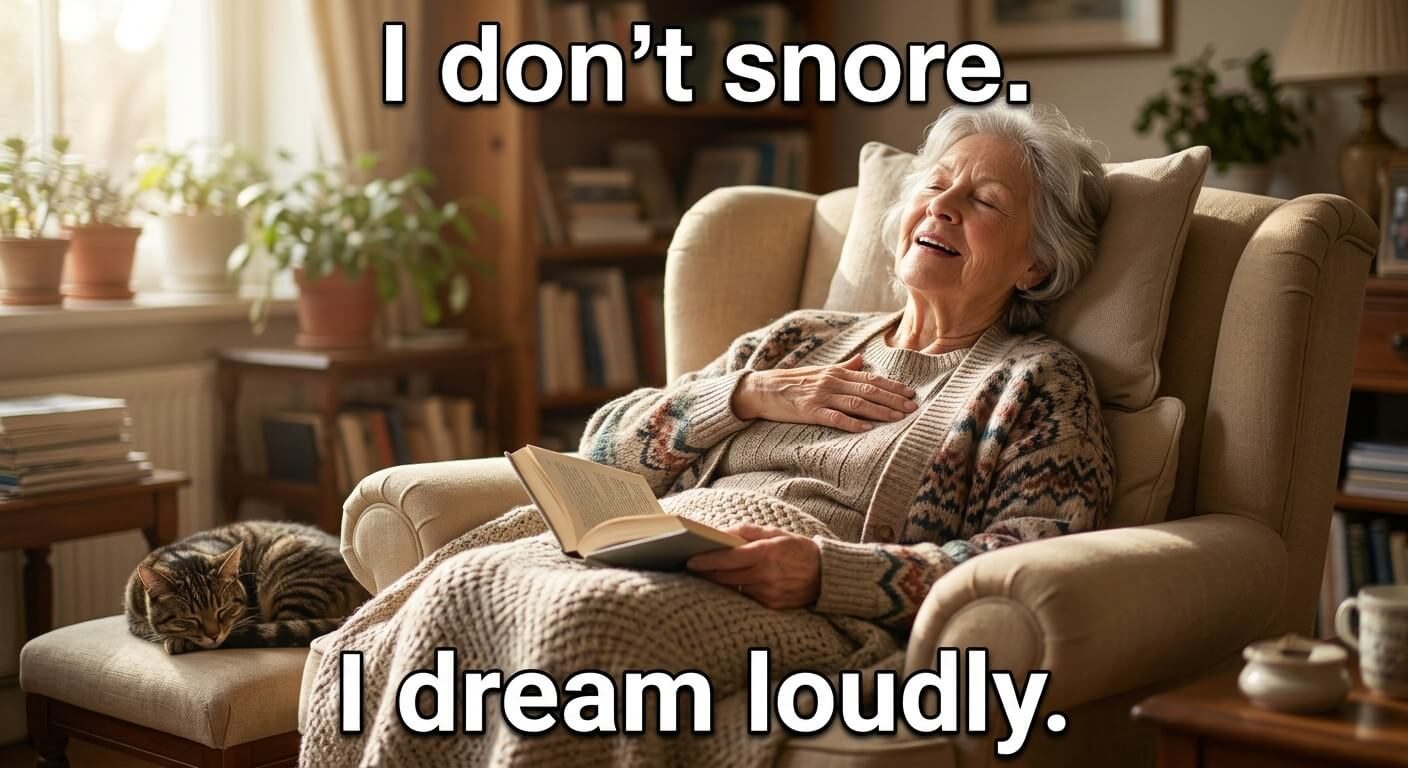 Loud Dreaming Not Snoring Meme