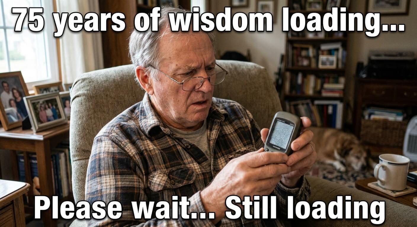 Wisdom Still Loading Meme