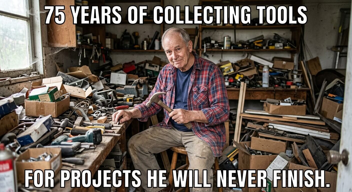 Unfinished Projects Collector Meme