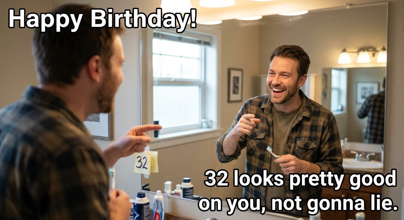Aging Like a Compliment Meme
