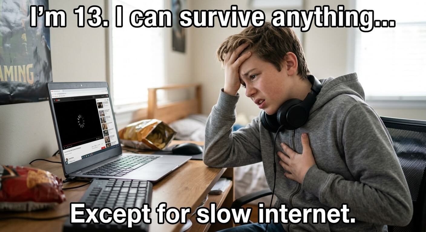 WiFi Dependency Mode Meme