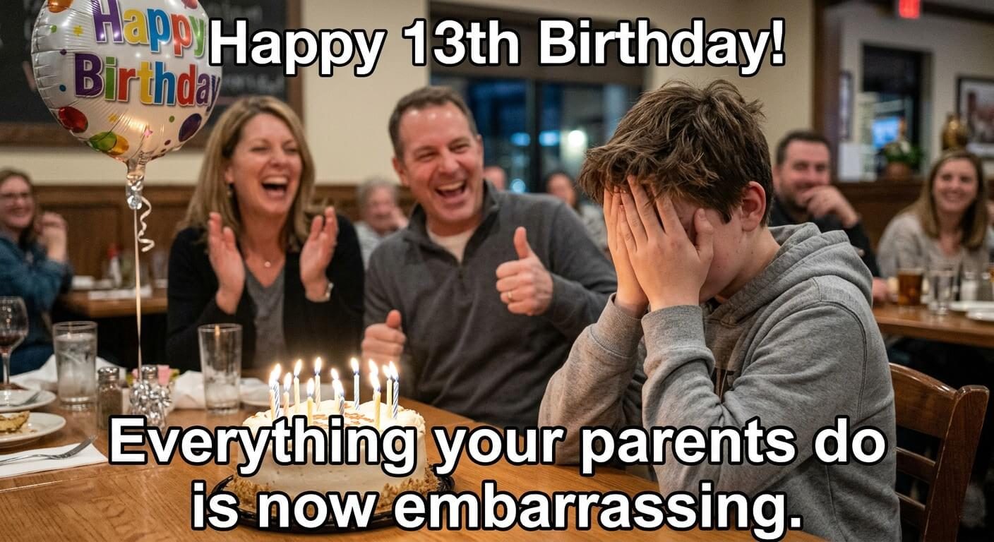 Embarrassing Parent Alert Meme