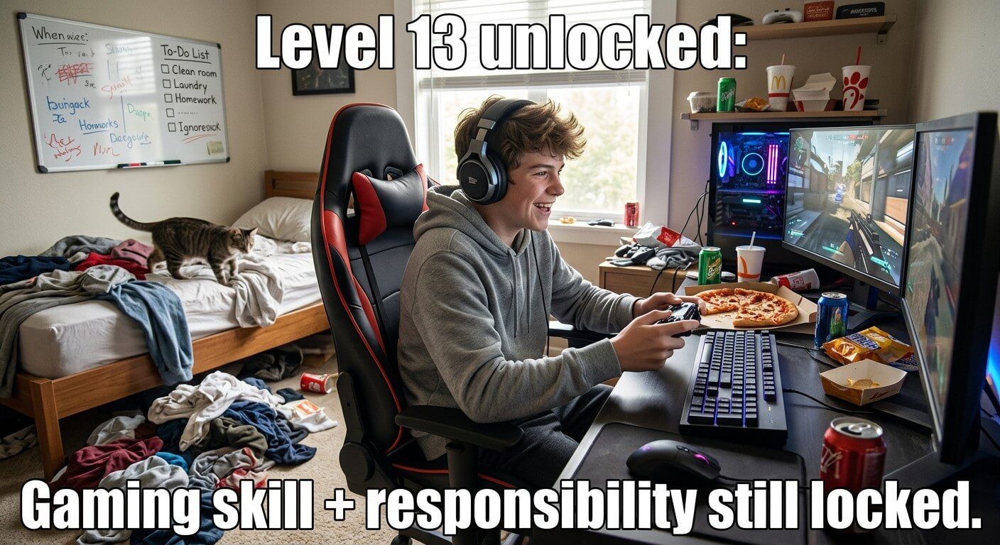 Gamer Upgrade Meme