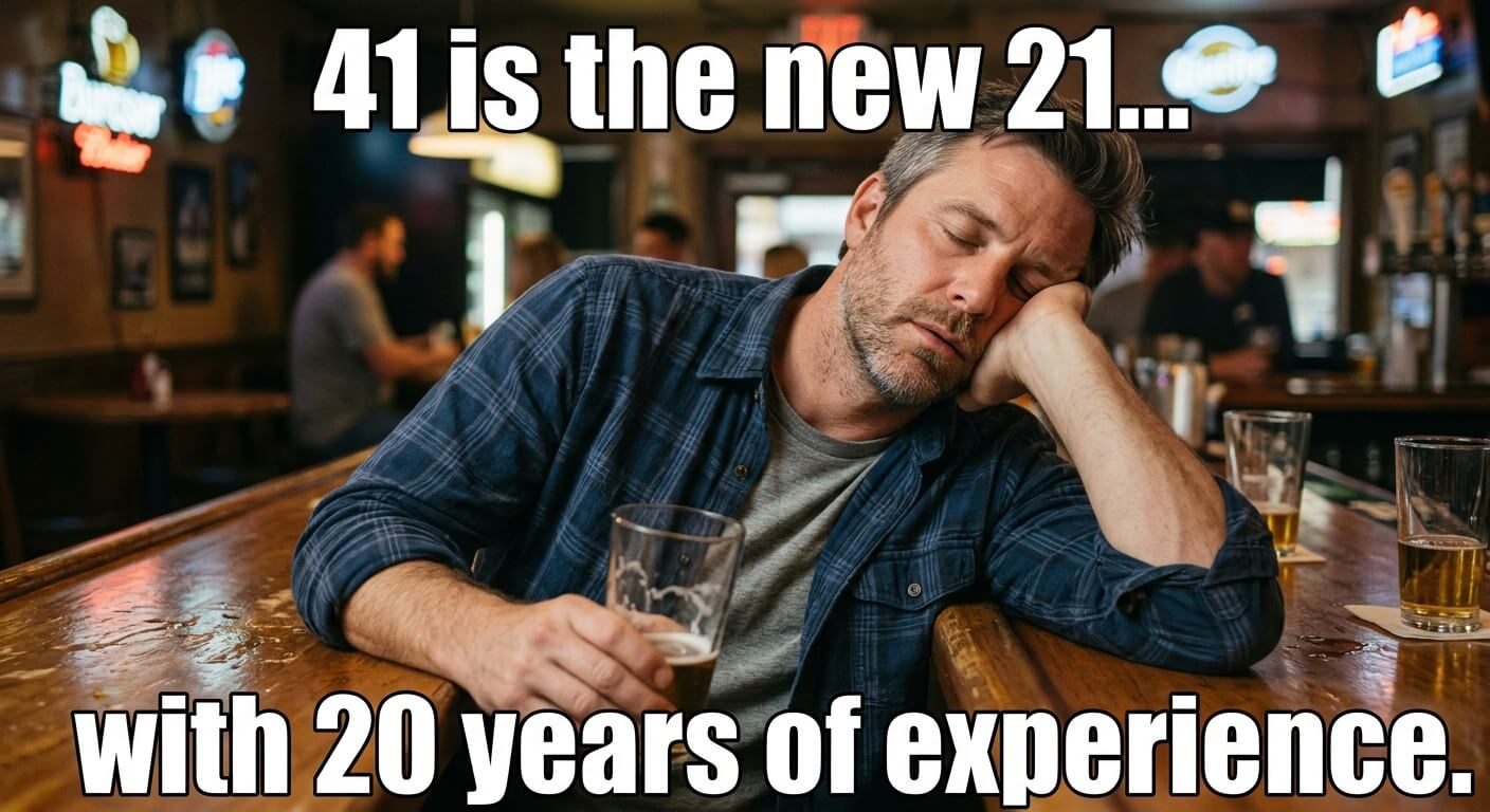 Twenty Years Wiser Meme