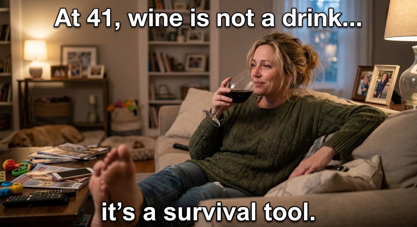 Wine As Survival Tool Meme