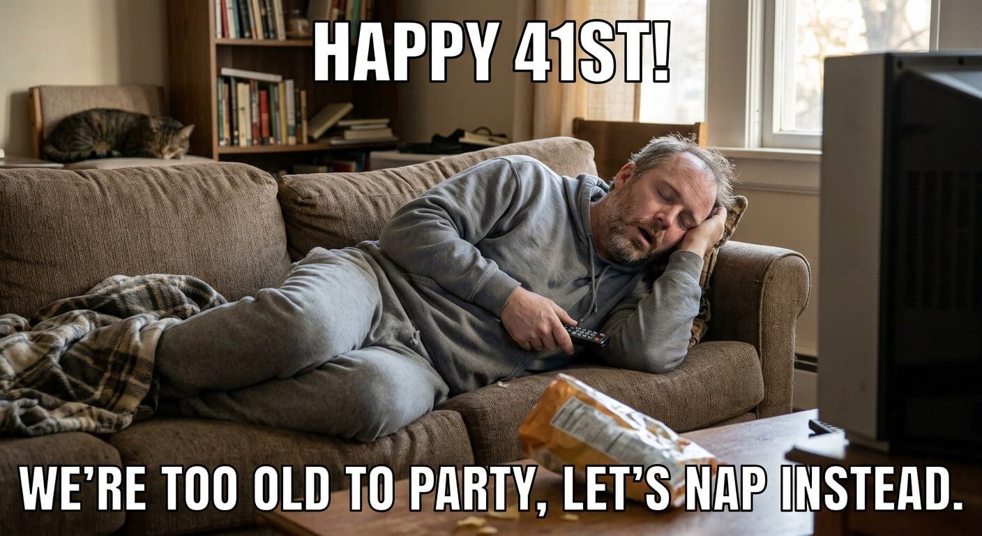 Too Old To Party Meme