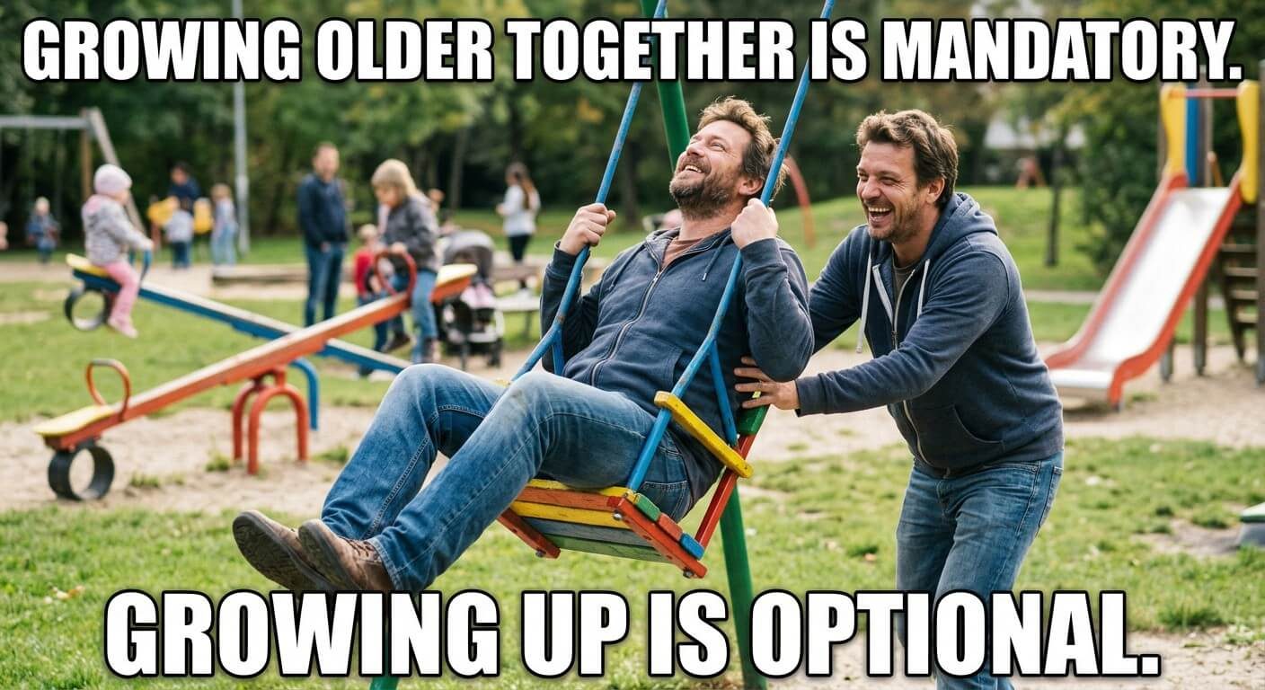Growing Up Optional Meme