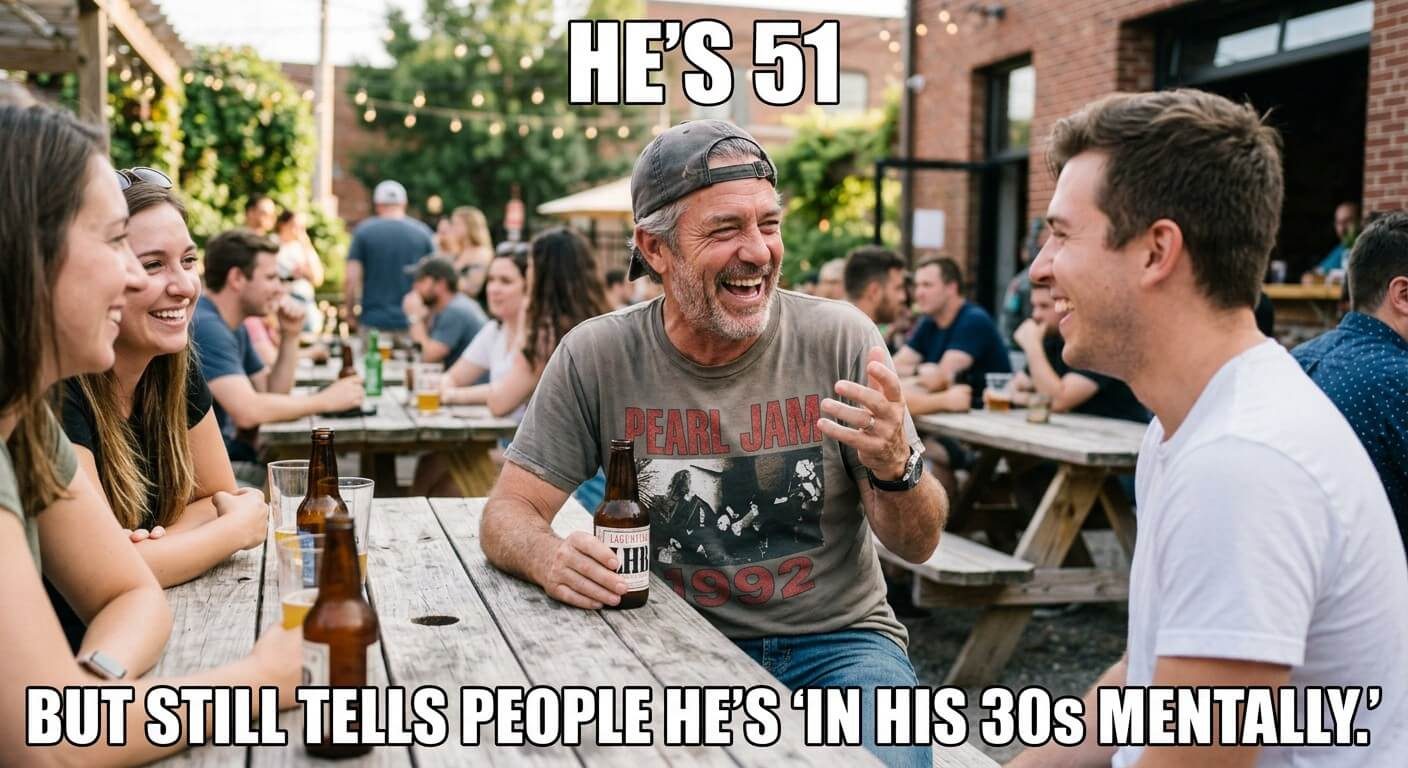 Still Thirty Mentally Meme