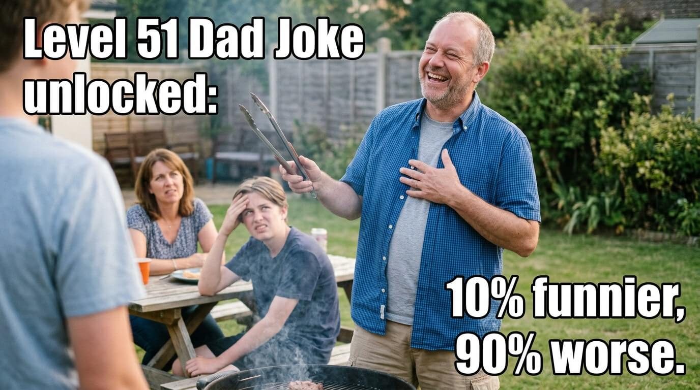 Dad Joke Upgrade Meme