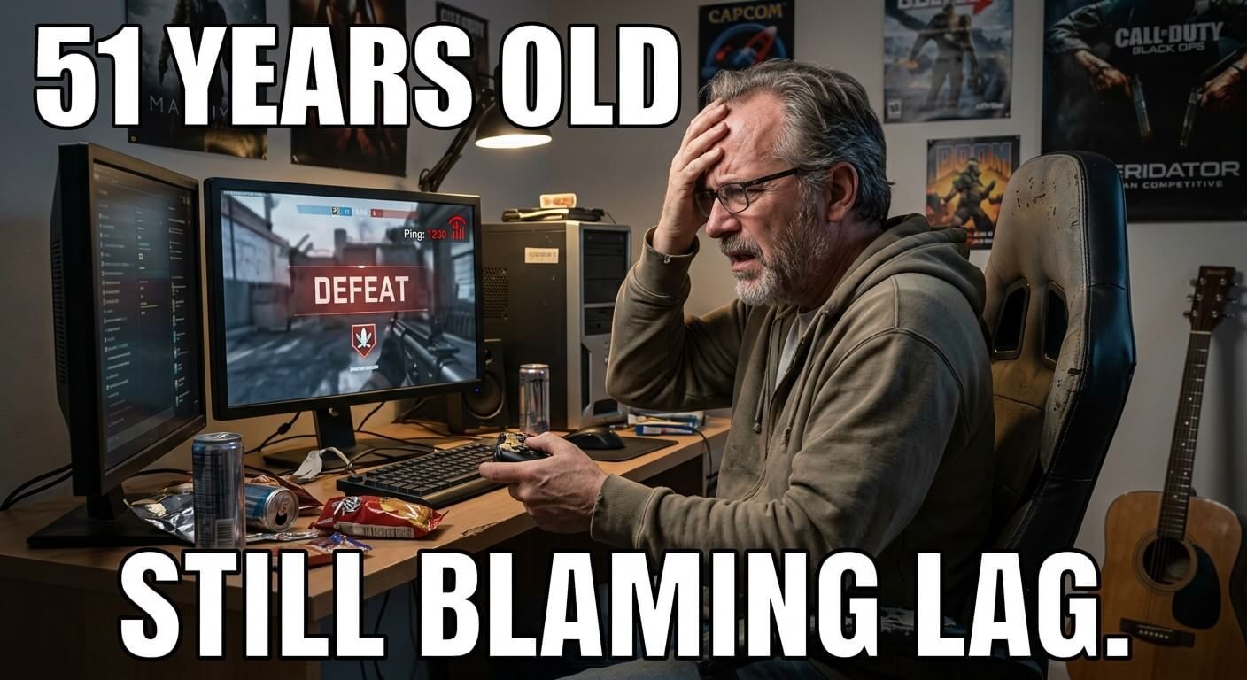 Gaming Forever Meme