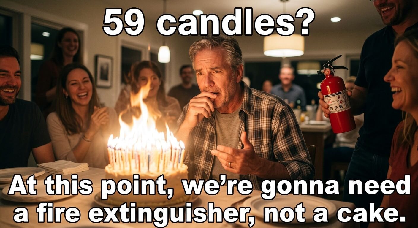 Fire Hazard Cake Meme
