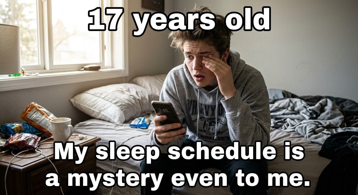 Mystery Sleep Schedule Meme