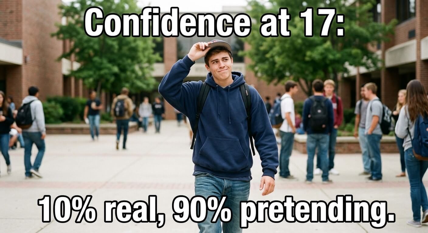 Fake It Confidence Meme