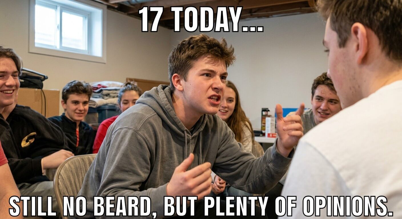 No Beard All Opinions Meme