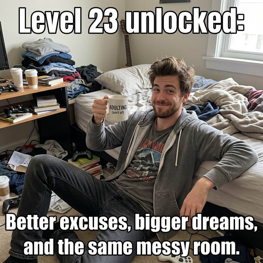 Level Twenty Three Unlocked Meme