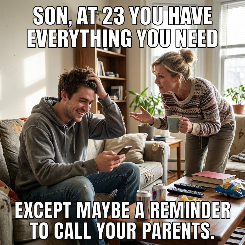 Reminder To Call Home Meme