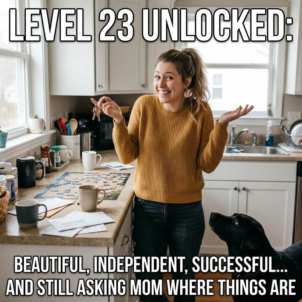 Still Asking Mom Meme