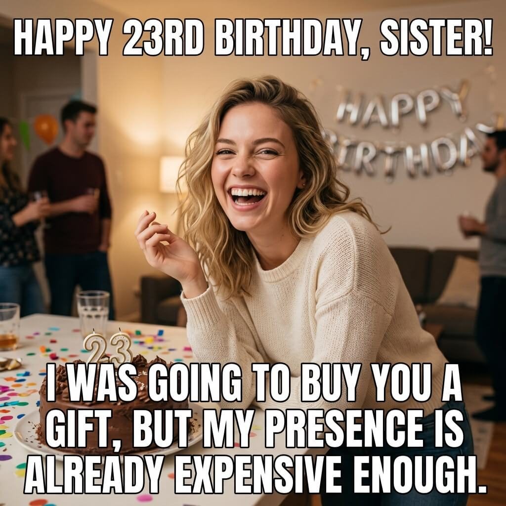 My Presence Is The Gift Meme