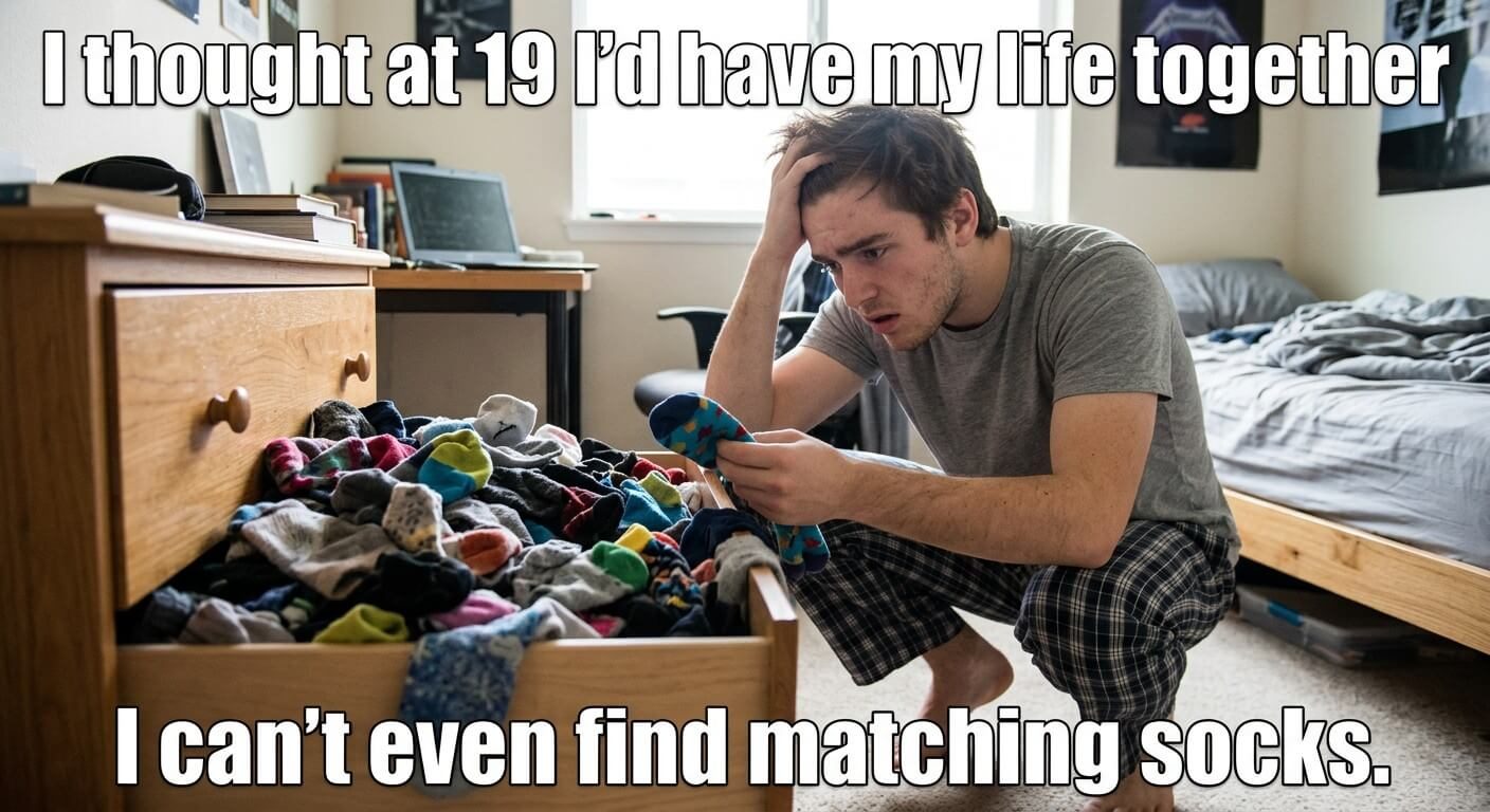 Laundry Day Letdown Meme