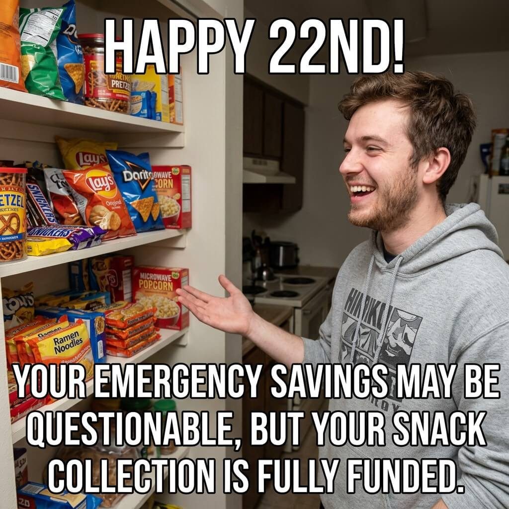 Fully Funded Snacks Meme